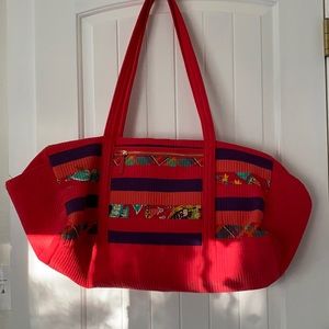 Vera Bradley large duffel bag